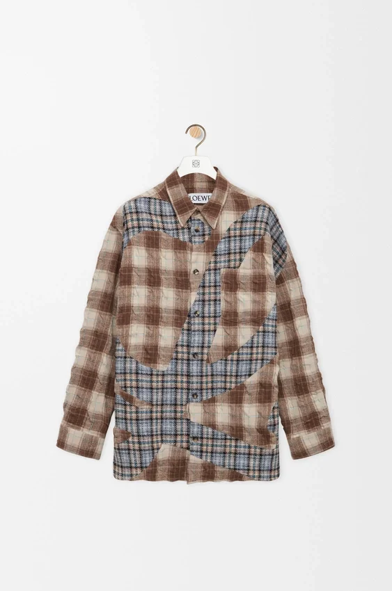 Shirt in Wool and Cotton Shirt in Wool and Cotton
