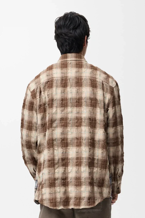 Shirt in Wool and Cotton Shirt in Wool and Cotton