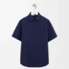 Short Sleeve Shirt in Cotton Blend Short Sleeve Shirt in Cotton Blend