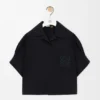 Short Sleeve Shirt in Cotton Blend