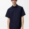 Short Sleeve Shirt in Cotton Blend Short Sleeve Shirt in Cotton Blend