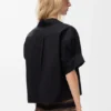 Short Sleeve Shirt in Cotton Blend