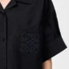 Short Sleeve Shirt in Cotton Blend