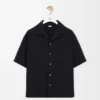 Short Sleeve Shirt in Wool Short Sleeve Shirt in Wool