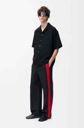 Short Sleeve Shirt in Wool Short Sleeve Shirt in Wool
