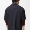 Short Sleeve Shirt in Wool Short Sleeve Shirt in Wool