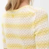 Short Sleeve Sweater in Cotton Blend Short Sleeve Sweater in Cotton Blend