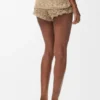 Shorts in Cotton Crochet Shorts in Cotton Crochet