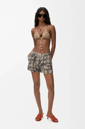 Shorts in Cotton Terry Blend