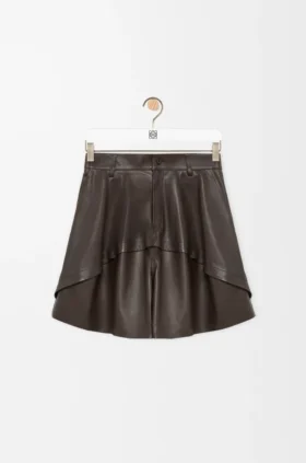 Shorts in Nappa Calfskin