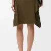 Skirt in Cotton and Silk Skirt in Cotton and Silk