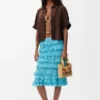 Skirt in Cotton Crochet Skirt in Cotton Crochet