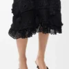 Skirt in Cotton Crochet
