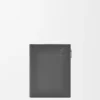 Slim Compact Wallet in Soft Grained Calfskin