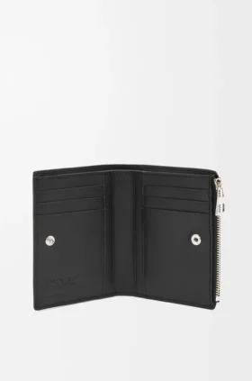 Slim Compact Wallet in Soft Grained Calfskin Slim Compact Wallet in Soft Grained Calfskin