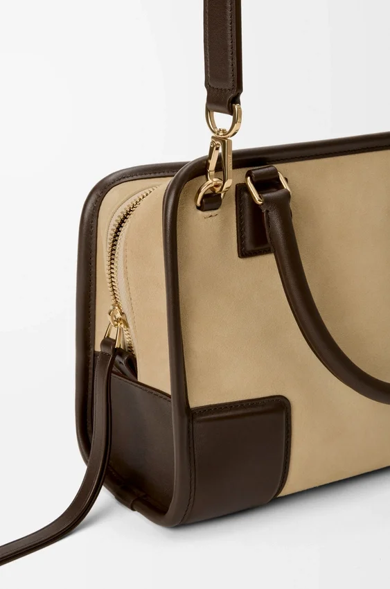 Small Amazona 180 Bag in Suede Small Amazona 180 Bag in Suede