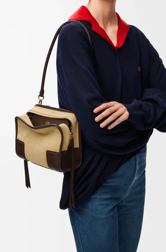 Small Amazona 180 Bag in Suede Small Amazona 180 Bag in Suede