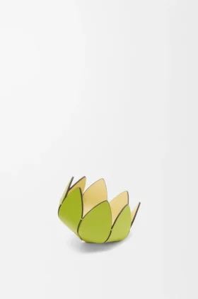 Small Cactus Pin Tray in Soft Calfskin