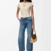 Small Fit T-Shirt in Cotton Small Fit T-Shirt in Cotton