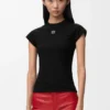 Small Fit T-Shirt in Cotton Blend Small Fit T-Shirt in Cotton Blend