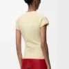 Small Fit T-Shirt in Cotton Blend Small Fit T-Shirt in Cotton Blend