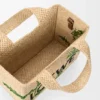 Small Loewe Font Tote in Raffia Small Loewe Font Tote in Raffia
