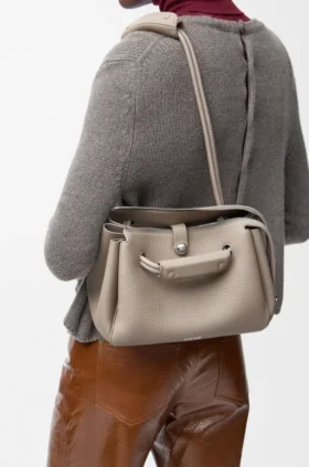 Small Madrid Bag in Supple Grained Calfskin