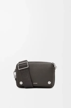 Small Pebble Messenger Bag in Supple Grained Calfskin Small Pebble Messenger Bag in Supple Grained Calfskin