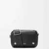 Small Pebble Messenger Bag in Supple Grained Calfskin Small Pebble Messenger Bag in Supple Grained Calfskin