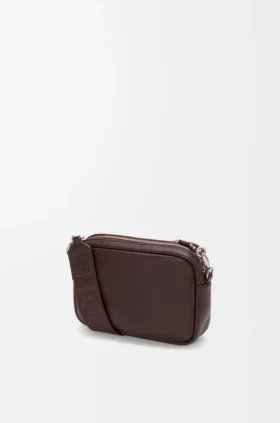 Small Pebble Messenger Bag in Supple Grained Calfskin