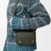 Small Pebble Messenger Bag in Supple Grained Calfskin Small Pebble Messenger Bag in Supple Grained Calfskin