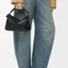 Small Puzzle Bag in Classic Calfskin and Suede Small Puzzle Bag in Classic Calfskin and Suede