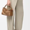 Small Puzzle Bag in Classic Calfskin and Suede Small Puzzle Bag in Classic Calfskin and Suede