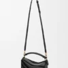Small Puzzle Bag in Classic Calfskin and Suede Small Puzzle Bag in Classic Calfskin and Suede