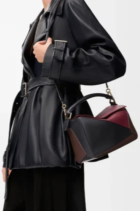 Small Puzzle Bag in Nappa Calfskin