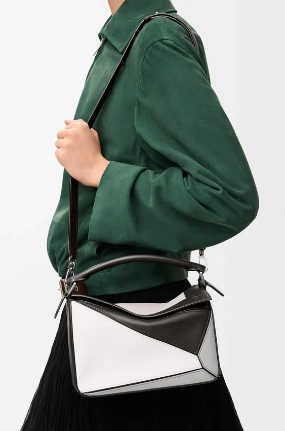 Small Puzzle Bag in Nappa Calfskin Small Puzzle Bag in Nappa Calfskin