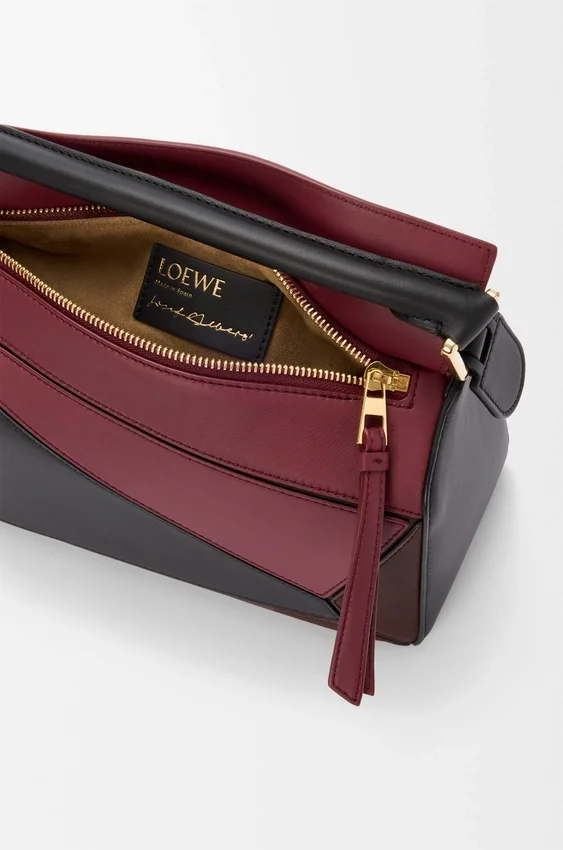 Small Puzzle Bag in Nappa Calfskin Small Puzzle Bag in Nappa Calfskin