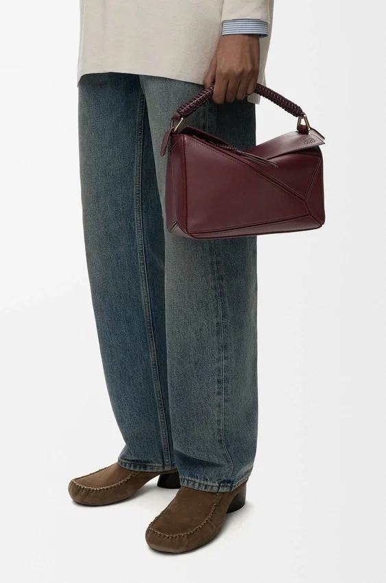 Small Puzzle Bag in Smooth Calfskin and Nappa Lambskin Small Puzzle Bag in Smooth Calfskin and Nappa Lambskin