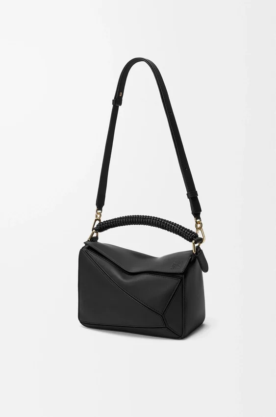 Small Puzzle Bag in Smooth Calfskin and Nappa Lambskin Small Puzzle Bag in Smooth Calfskin and Nappa Lambskin