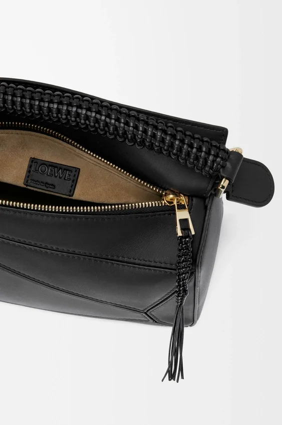 Small Puzzle Bag in Smooth Calfskin and Nappa Lambskin Small Puzzle Bag in Smooth Calfskin and Nappa Lambskin