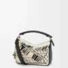 Small Puzzle Bag in Woven Textile Small Puzzle Bag in Woven Textile