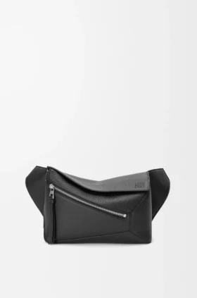 Small Puzzle Bumbag in Grained Calfskin Small Puzzle Bumbag in Grained Calfskin