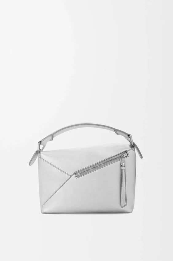 Small Puzzle Edge Bag in Laminated Lambskin Small Puzzle Edge Bag in Laminated Lambskin