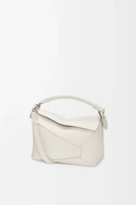 Small Puzzle Edge Bag in Soft Grained Calfskin