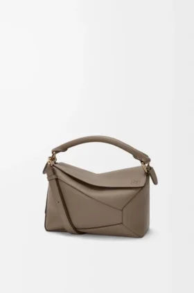 Small Puzzle Edge Bag in Soft Grained Calfskin