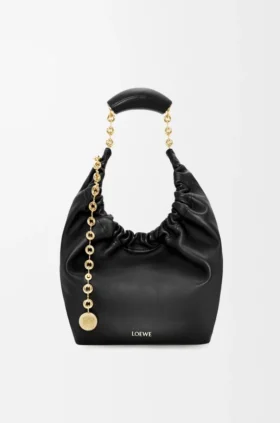 Small Squeeze Bag in Mellow Nappa Lambskin