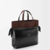 Small Switch Tote in Paper Calf and Suede Small Switch Tote in Paper Calf and Suede