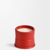 Small Tomato Leaves Candle