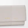 Small Vertical Wallet in Smooth and Grained Calfskin Small Vertical Wallet in Smooth and Grained Calfskin