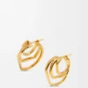 Stacked Hoop Earrings in Sterling Silver Stacked Hoop Earrings in Sterling Silver